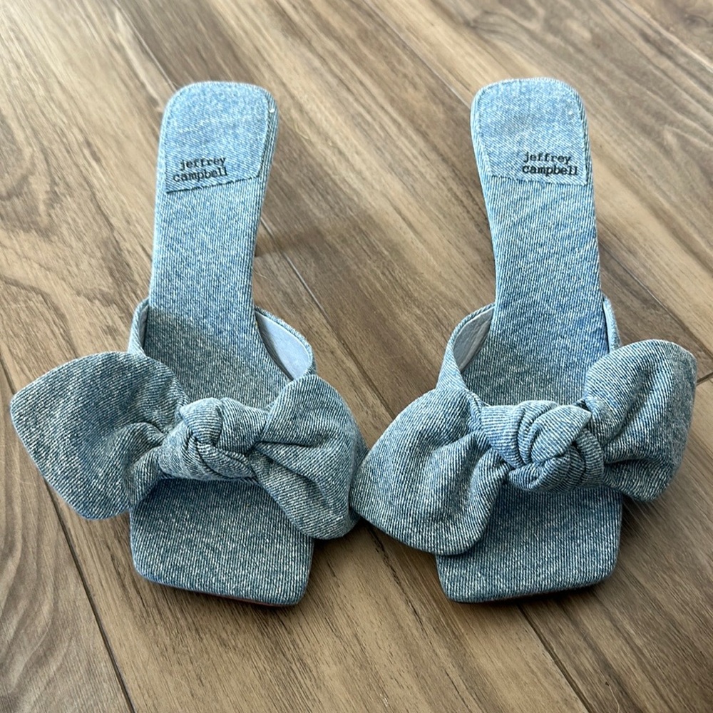 Jeffrey Campbell Denim Heel